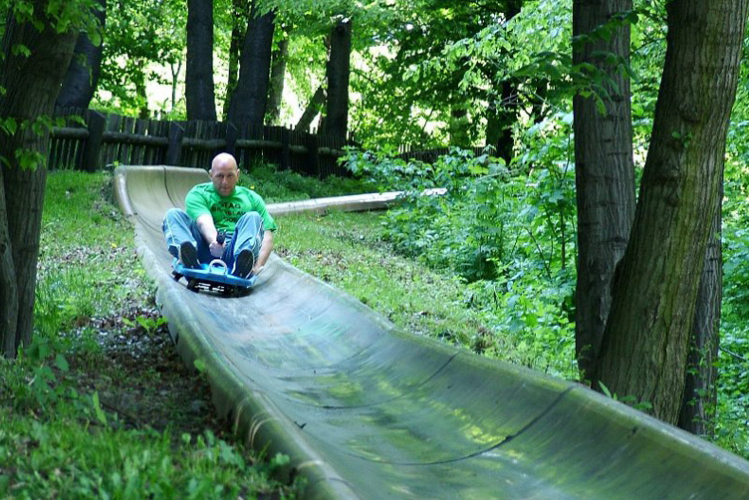 Despedida de soltero en Praga Crazy Voyages Bobsled