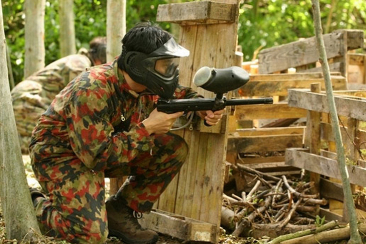 Outdoor Paintball Junggesellenabschied Posen Crazy JGA