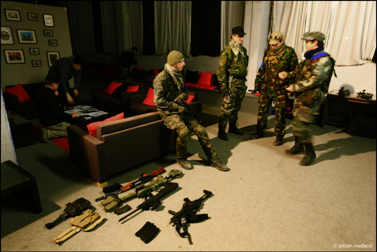 Soft Air Gun Battle Budapest Crazy Svensexa 