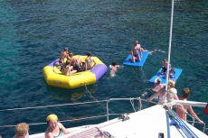 Catamaran Party pour mon séminaire à Barcelone | Séminaire | idée séminaire | voyage d'affaires | activité séminaire | Incentive | séminaire festif | collègues | congrès | colloque | meeting | conférence